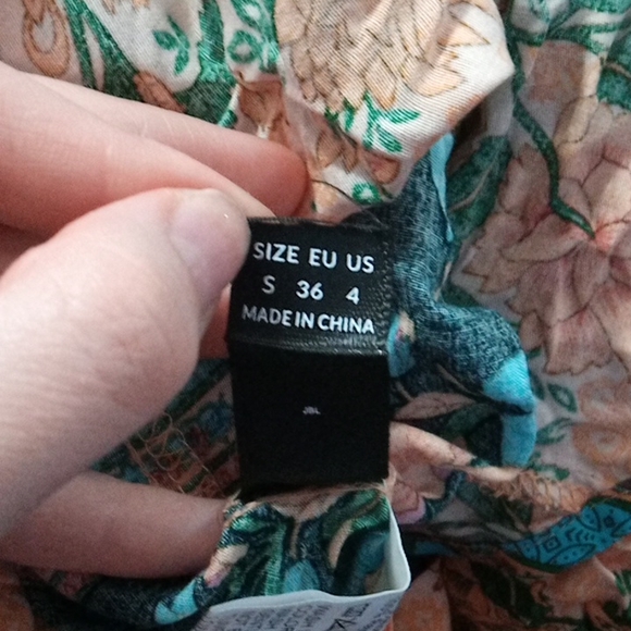 Floral Print Slip Cami Mini Dress - Picture 6 of 8